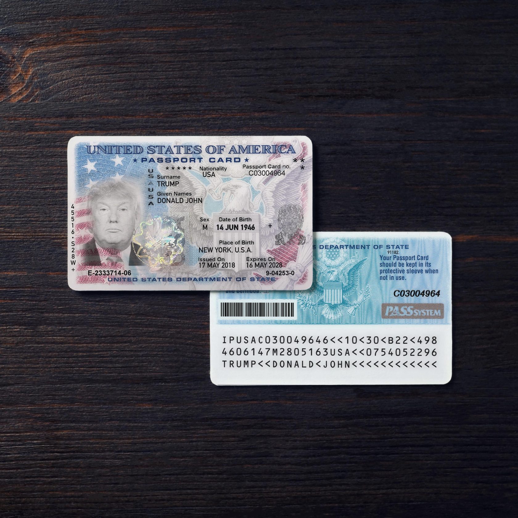 United States of America ID-1