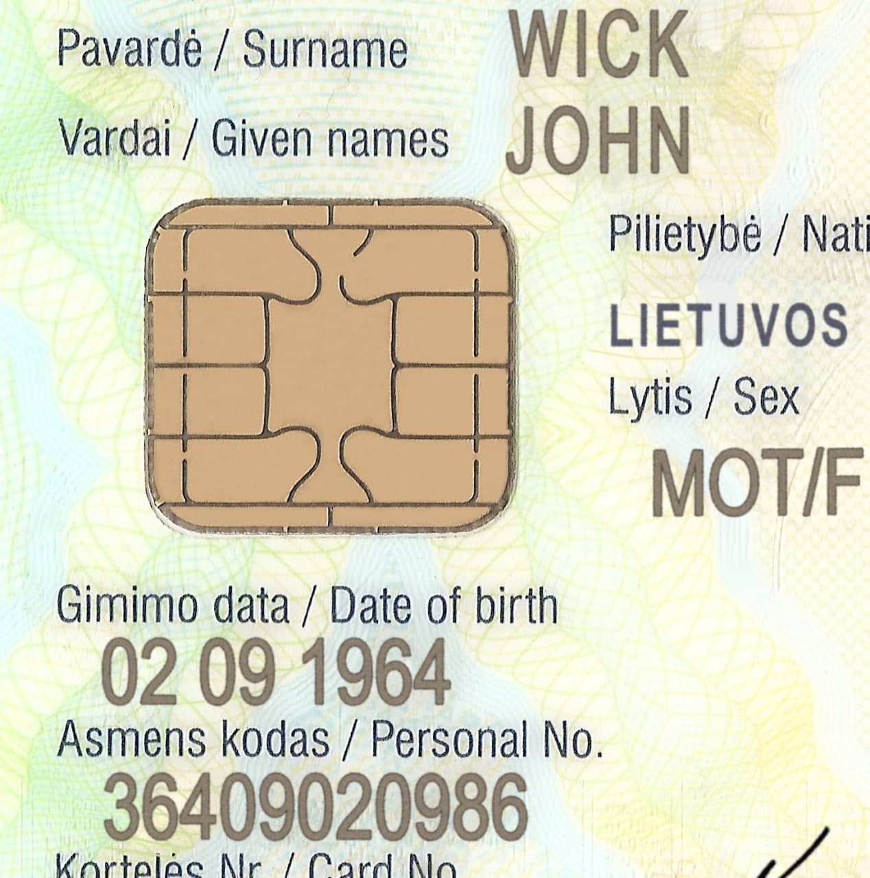 Lithuania ID-3