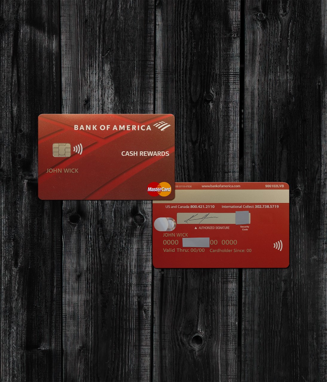 United States of America Credit Card-1